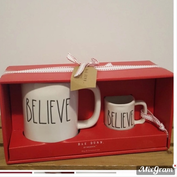 NIB RAE DUNN Mug & Demitasse/Ornament Set - Picture 7 of 7